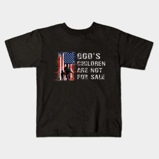God's Children Are Not For Sale Kids T-Shirt